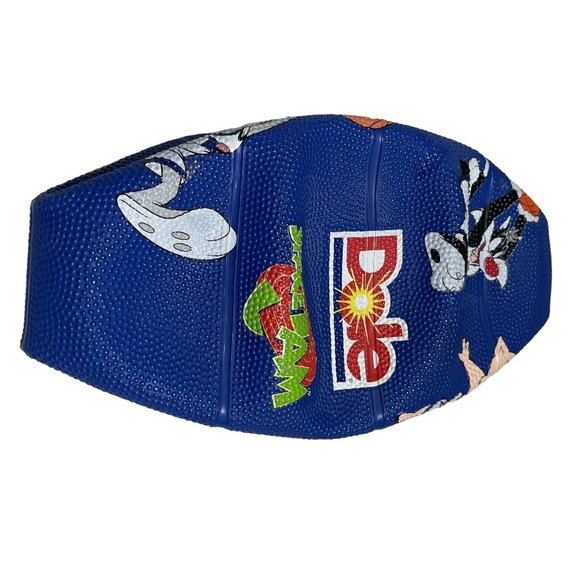 Vtg SPACE JAM Bugs Bunny 1996 Warner Bros Dole Basketball Ball Not Pumped Yet - Picture 3 of 9